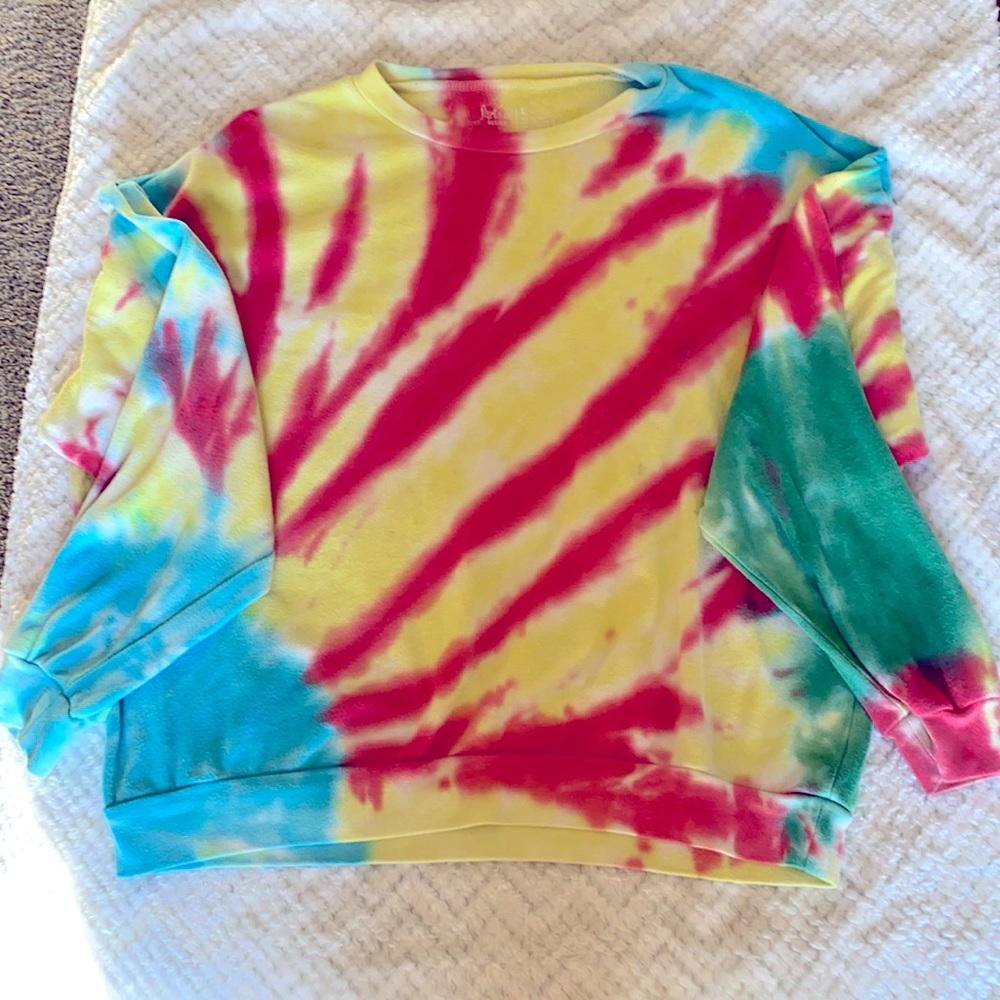 Tie dye long sleeve, size large